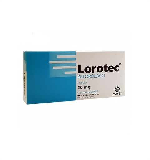 Lorotec 10mg c/10 tabletas