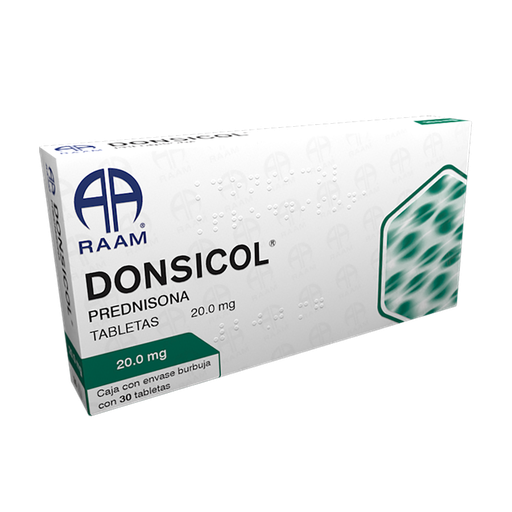 Donsicol 20mg c/30 tabletas