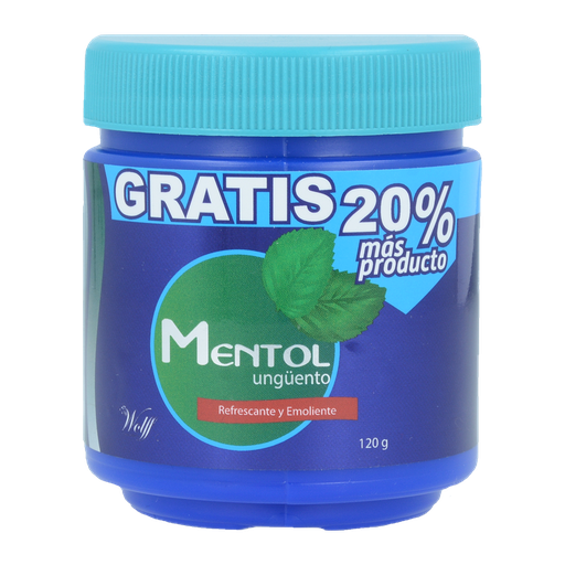 Mentol ungüento 120g