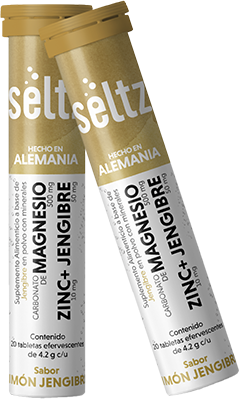 Seltz Magnesio + Zinc + Jengibre 20/tab efervecentes