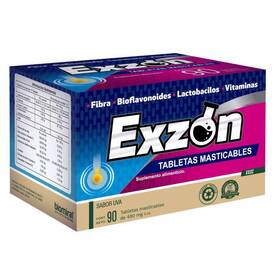 Exzon tabletas masticables