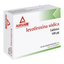 LEVOTIROXINA SODICA  TABLETAS 100 MCG C/100