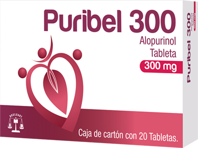 Puribel 300 300mh c/20 tabletas