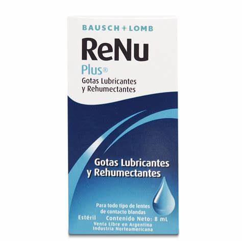 Renu Plus Lubricante Rehumectante Gotas 8 Ml