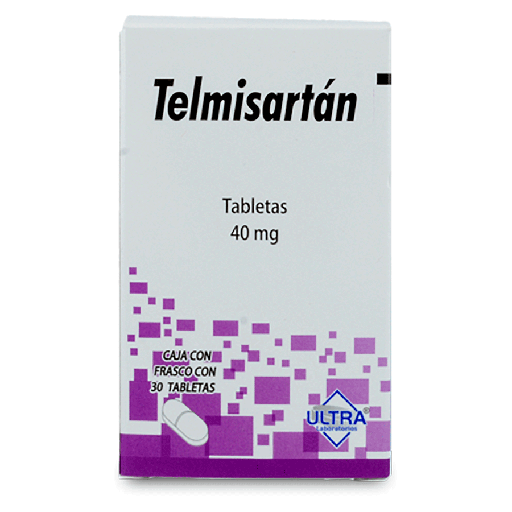 Telmisartan 40mg c/30 tabletas (Ultra)