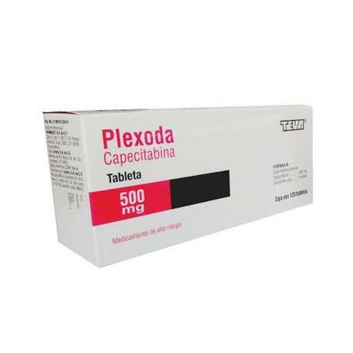 PLEXODA TABLETAS 500 MG C/120