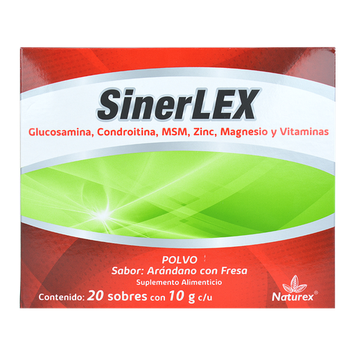 SinerLEX c/20 sobres de 10g Sabor Arándano Fresa