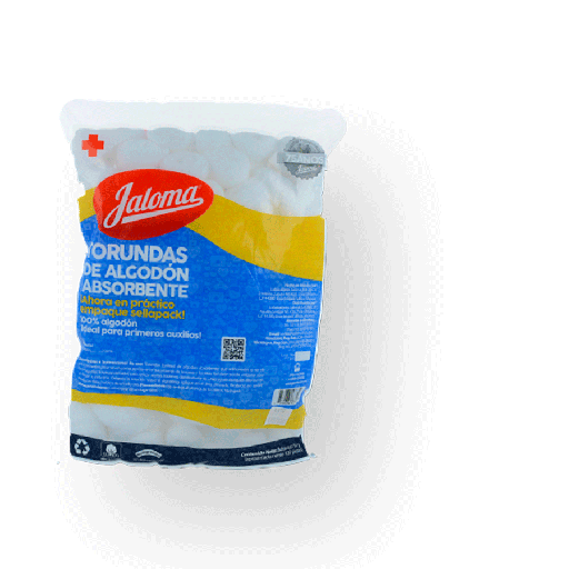 Torundas de algodón absorbentes 50 g (Jaloma)