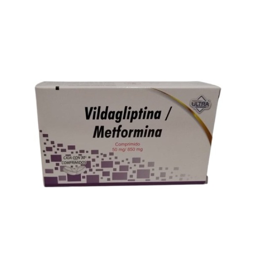 Metformina/ Vildagliptina 850 mg/50 mg c/30 tab