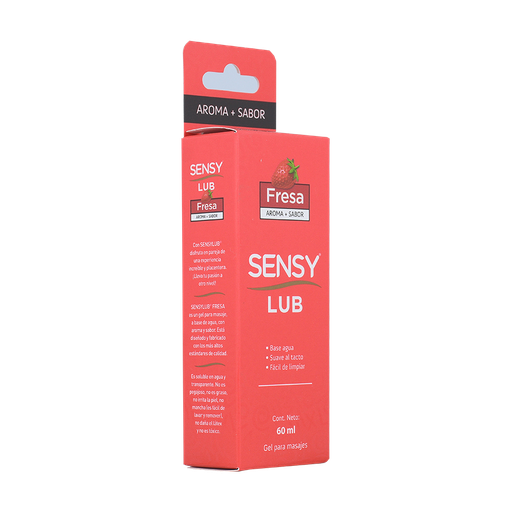 Sensy Lub Gel Fresa frasco de 60ml