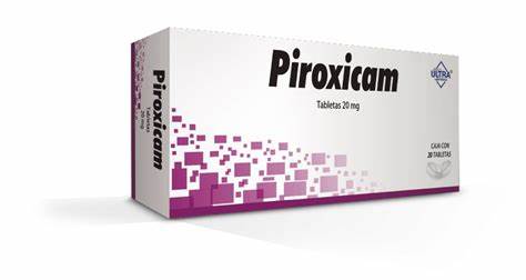 Piroxicam 20mg c/20 tabletas