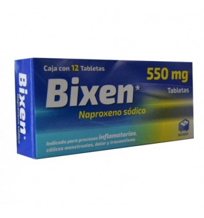 Bixen tabletas 550 mg c/12