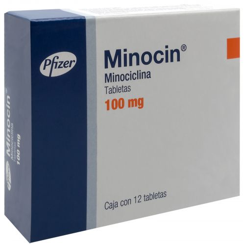 Minocin tabeltas 100 mg caja c/12