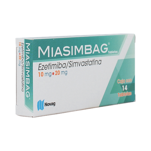 Miasimbag 10mg/20mg c/14 tabletas