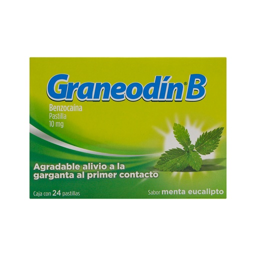 Graneodín B 10 Mg Menta Eucalipto