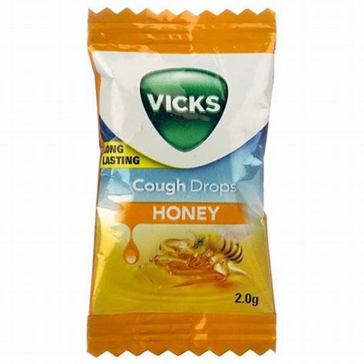 Vick Drops Pastillas Refrescantes Jengibre, Miel y Mentol pz