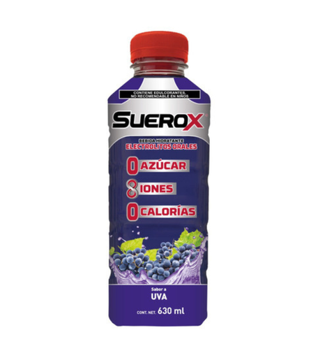 Suerox sabor uva 0 azucar 630 mL