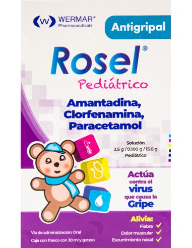 Rosel pediátrico frasco con gotero 30 mL