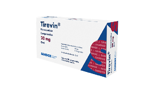 Tirevin (Rivaroxaban) Comp 20 mgs c/28