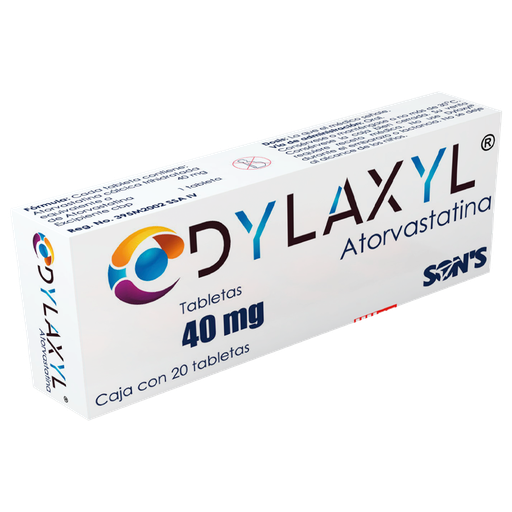 Dylaxyl 40mg c/20 tabletas