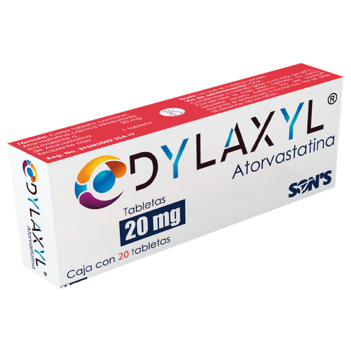 Dylaxyl 20mc c/20 tabletas