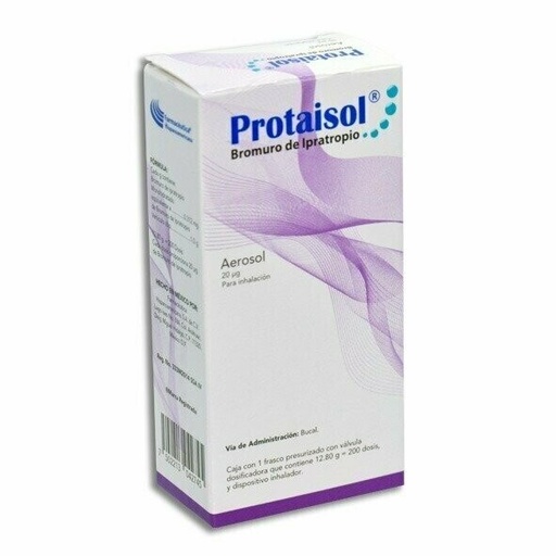 Protaisol aerosol 20 mcg para inhalación