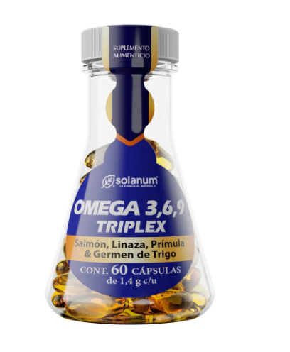 Solanum Omega 3,6,9 Triplex 60 Cápsulas