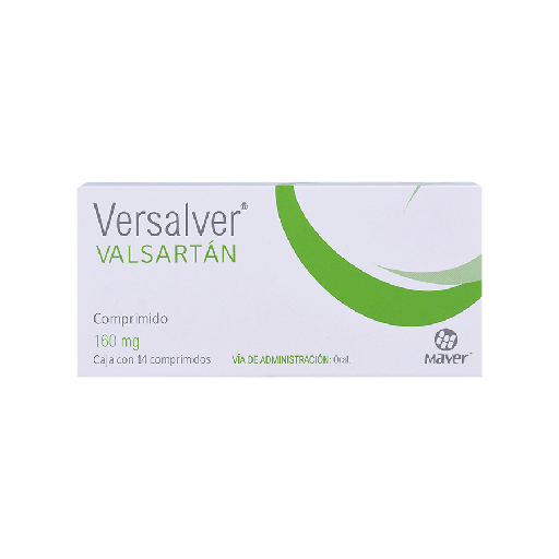 Versalver 160mg c/14 tabletas