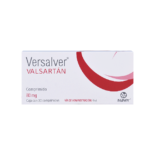 Versalver 80mg c/30 tabletas