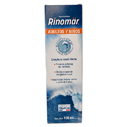 Rinomar agua isotónica niño-adulto frasco 100mL