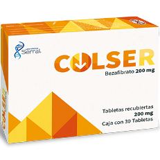 Colser tabletas 200 mg caja c/30
