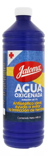 Agua oxigenada jaloma solucion 3% 448mL
