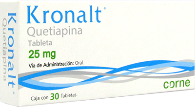 Quetiapina 25mg c/30 tabletas (Corne)