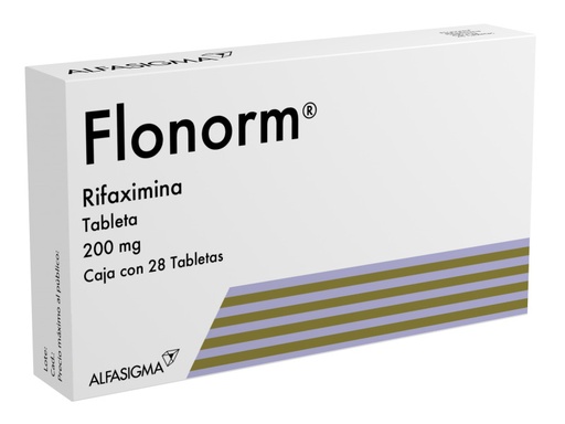 Flonorm tabletas 200 mg caja c/28
