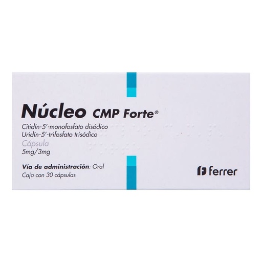 Nucleo CMP forte capsulas 5mg/3mg caja c/30