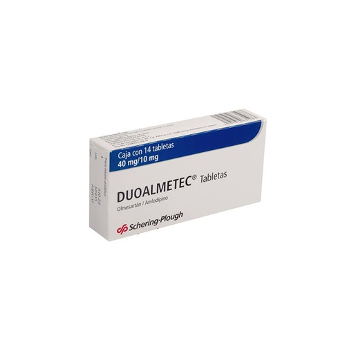 Dualometec 40mg/10mg c/14 tabletas