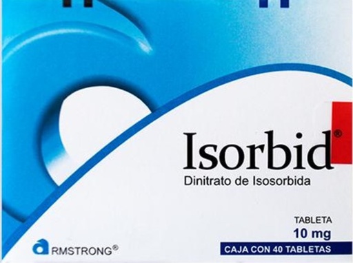 Isorbid 10mg c/40 tabletas
