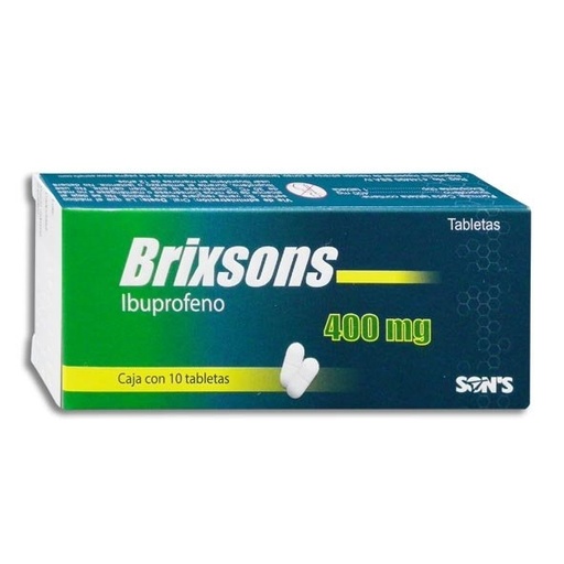Brixsons tabletas 400 mg c/10