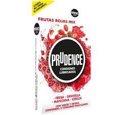 Prudence Mix Frutos Rojos c/5 preservativos