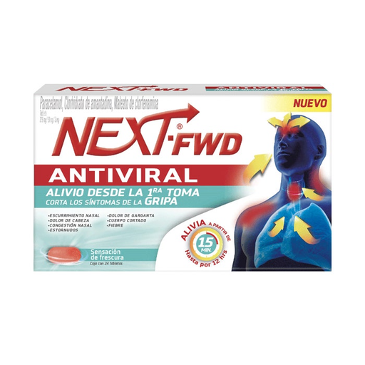 Next FWD caja c/24 tabletas