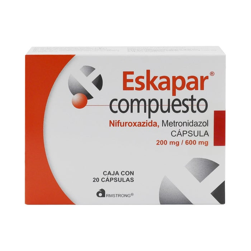 Eskapar compuesto capsulas 200mg/ 600mg