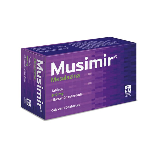 Musimir Liberación prolongada 40 mg caja c/40 tabletas