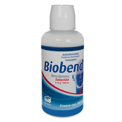 Biobend solución 0.15g/100ml frasco con 360ml