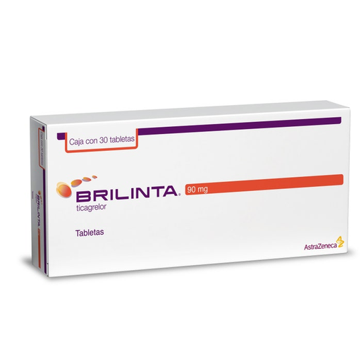 Brilinta 90mg tabletas caja c/30