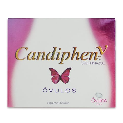 Candiphen- V  200mg c/3 óvulos vaginales