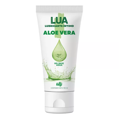 Lua lubricante intimo aloe vera a base de agua frasco 100 mg