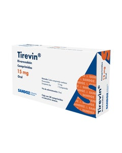 Tirevin tabletas 15 mgs caja c/28