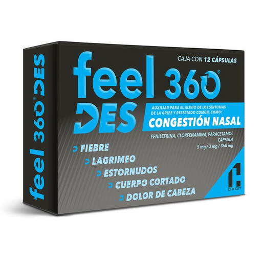 Feel 360 Des capsulas caja c/12