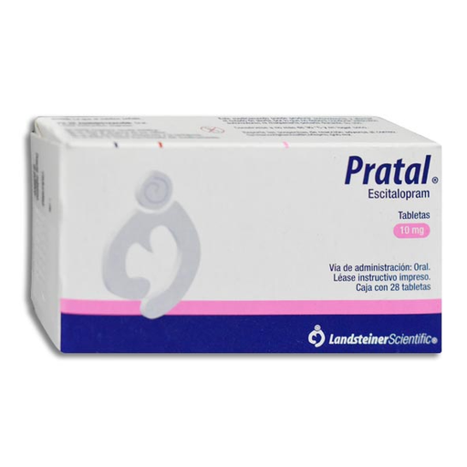 Pratal 10 mg tabletas caja c/28