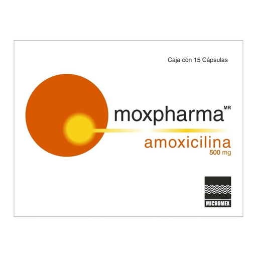 Moxpharma capsulas 500 mg c/15